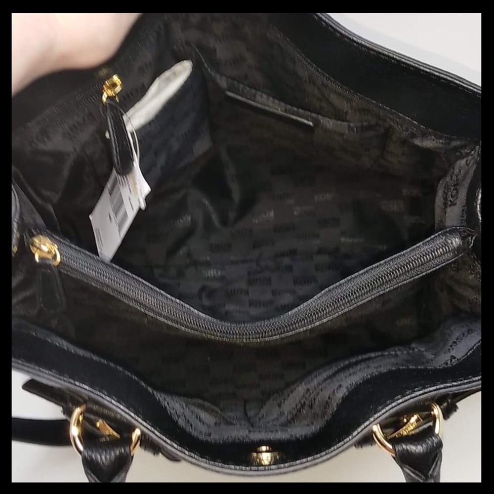 Michael Kors Hamilton Large NS Leather Tote Bag - Picture 11 of 14